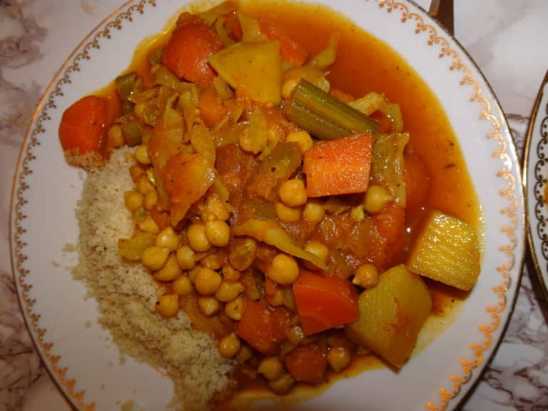 Couscous végétarien aux légumes d’automne et d’hiver