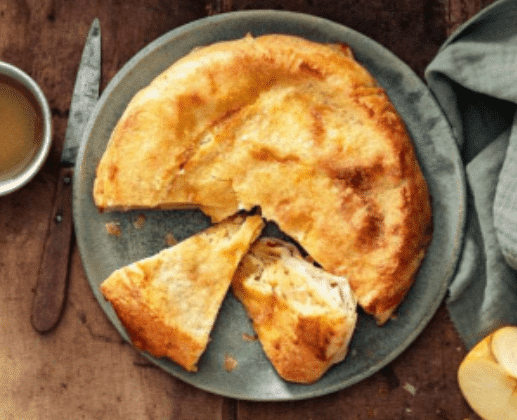 Galette pomme frangipane