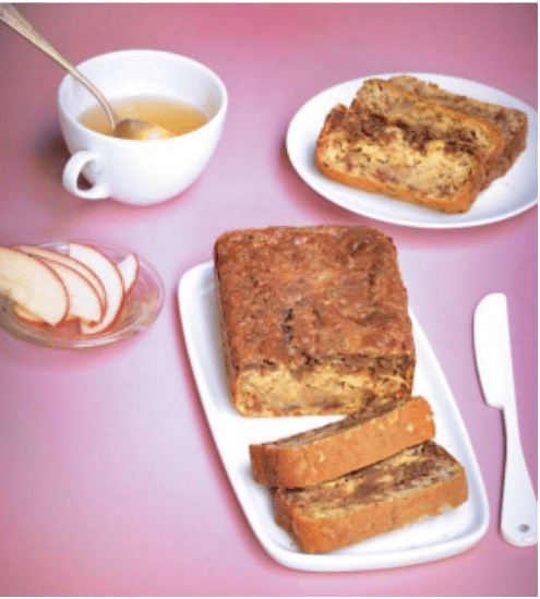 Marbré de pomme à la cannelle et au cacao