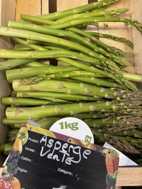 Blanche, verte ou violette … l’asperge se déguste en mai !