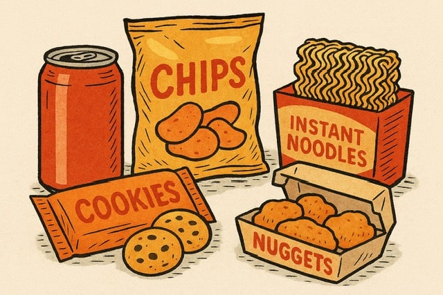 Les aliments ultra-transformés… on évite !