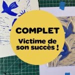 Atelier Linogravure avec Julie