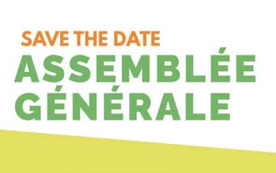 Assemblée Générale le mercredi 27 mai à 19h.